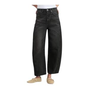 Universal Thread Black Barrel Leg Jeans